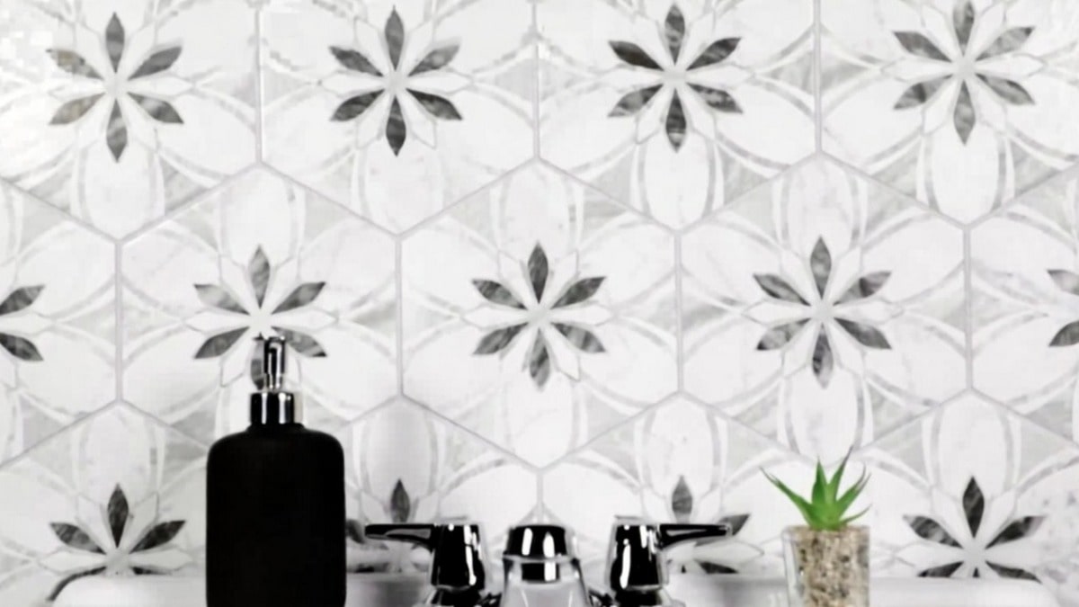 Floral Hex Design