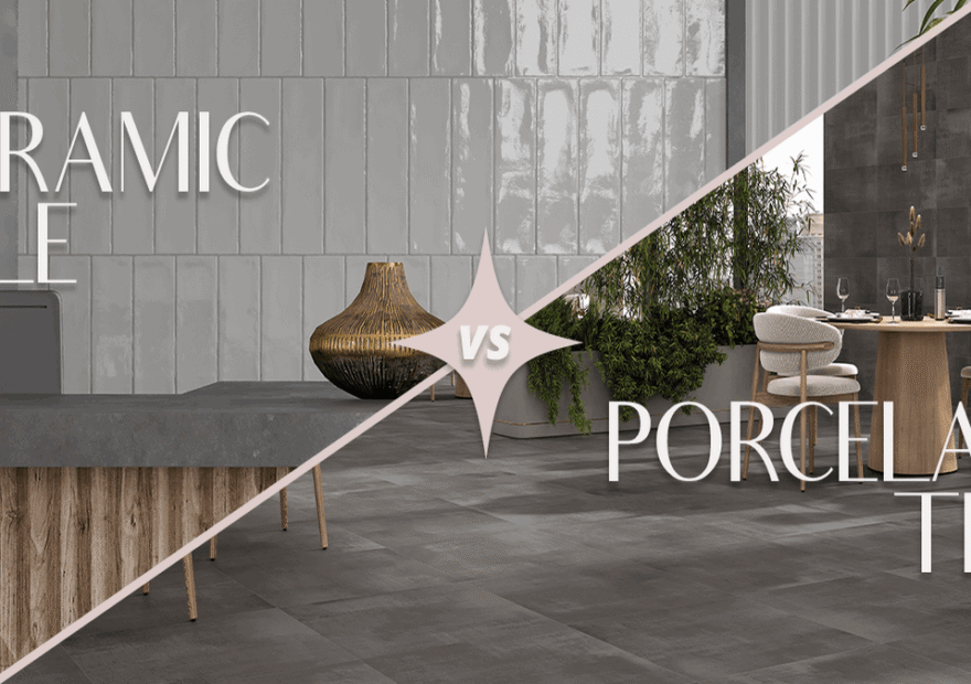 Comparing Porcelain and Ceramic Tiles