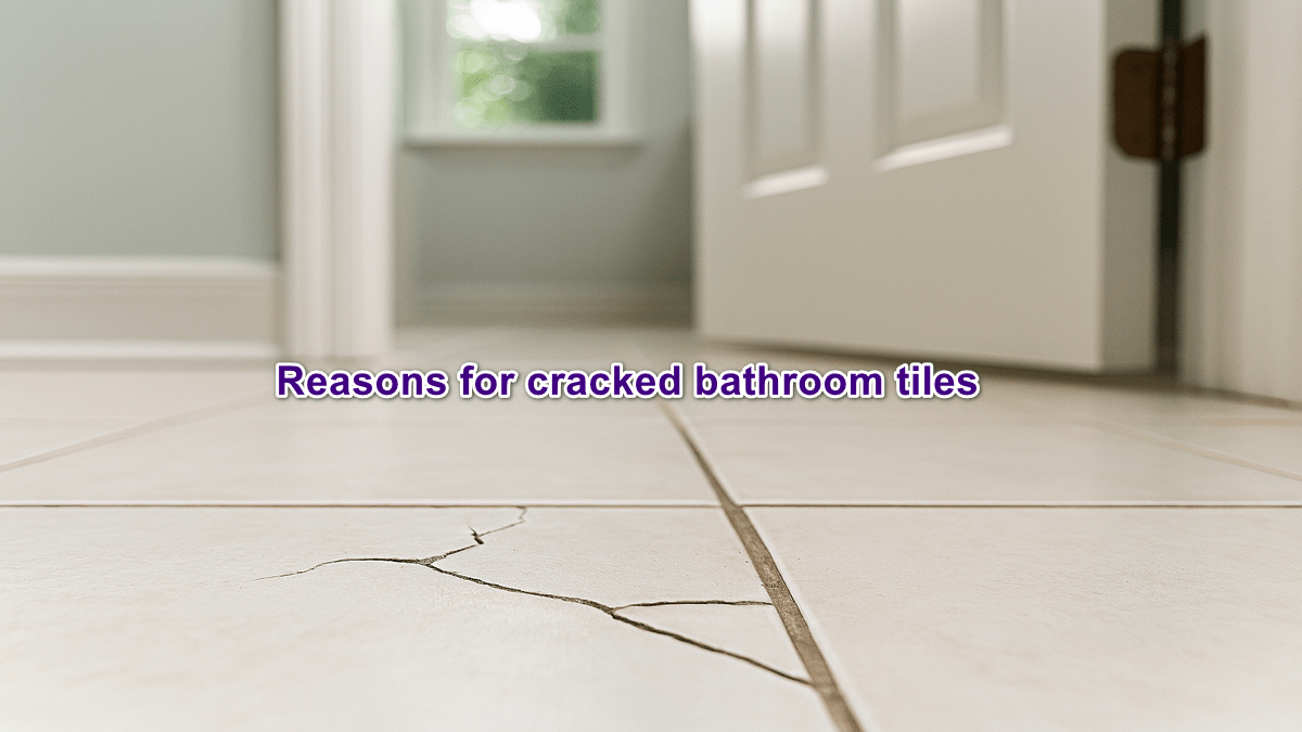 Reasons for cracking bathroom tiles