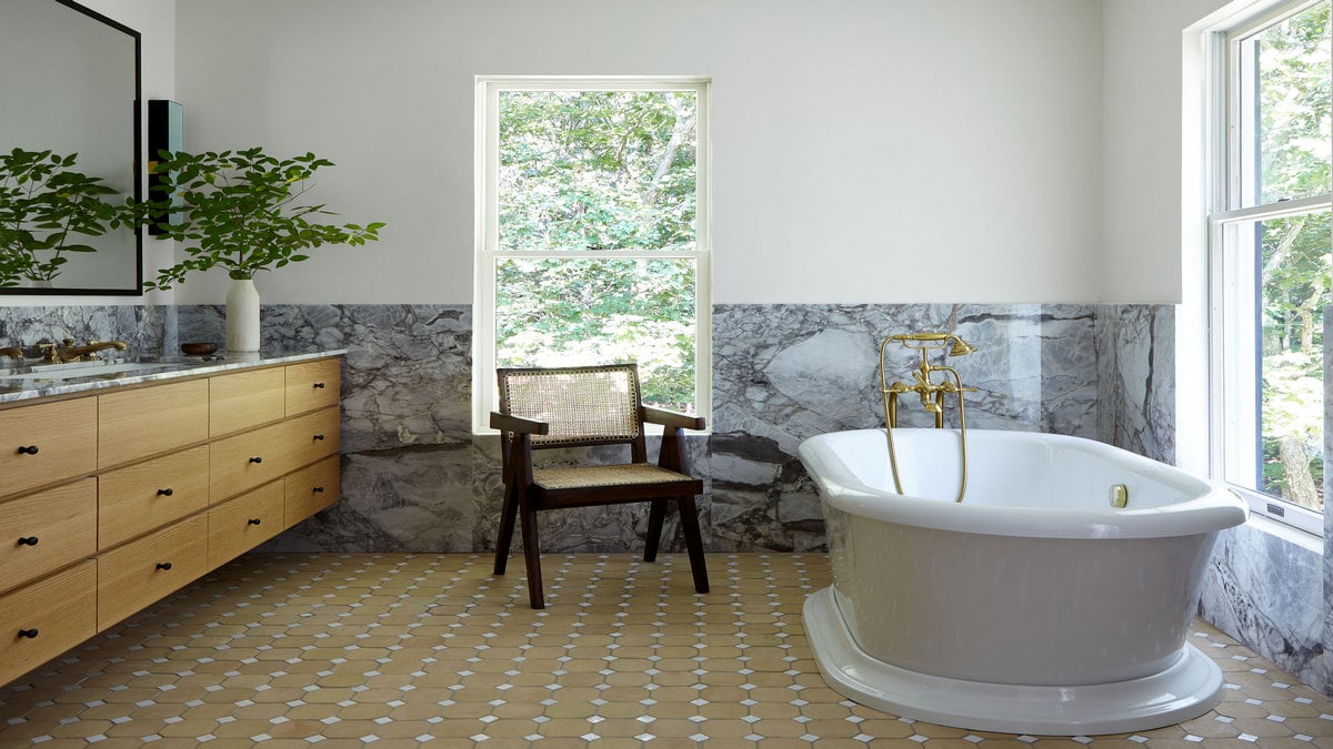 Half Wall vs Floor to Ceiling Tiling