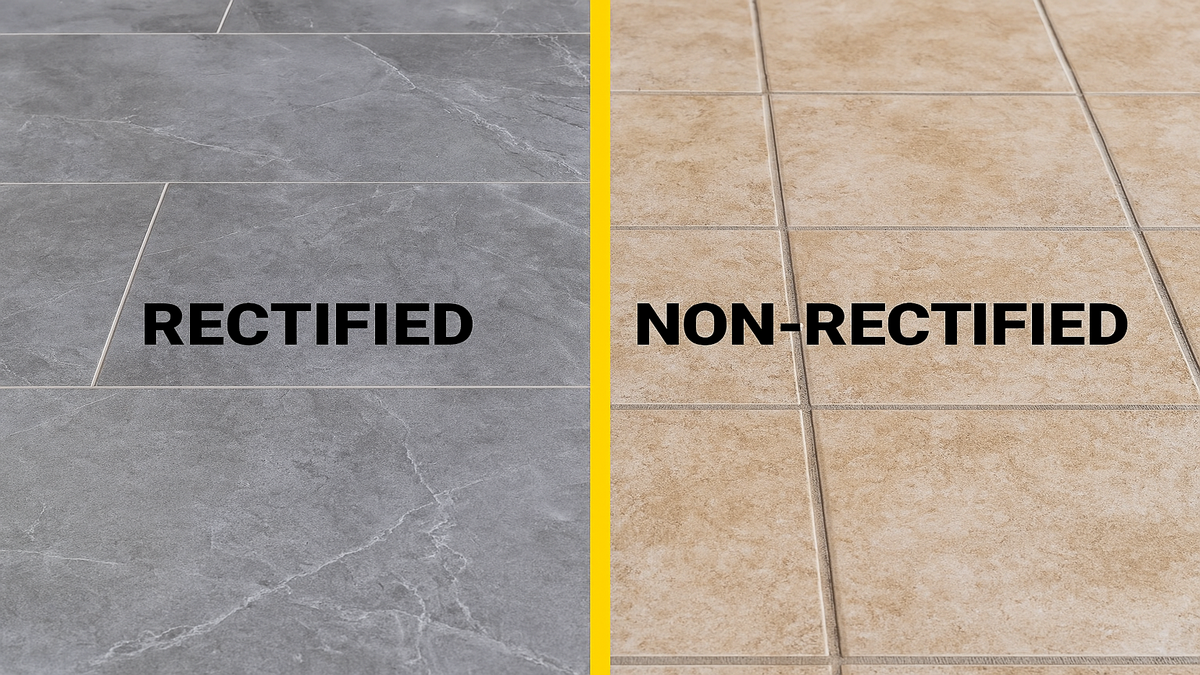 Rectified vs Non-Rectified Tiles