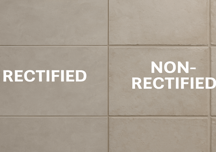 Rectified vs Non-Rectified Tiles