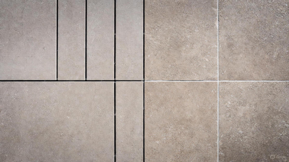 Rectified vs Non-Rectified Tiles
