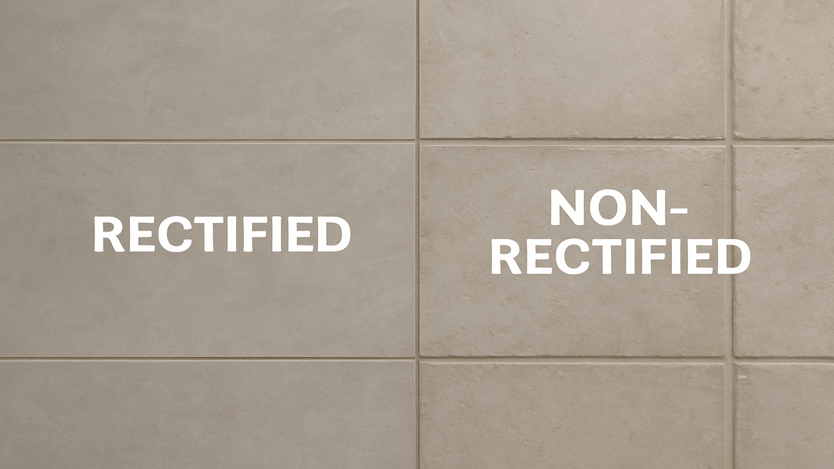 Rectified vs Non-Rectified Tiles