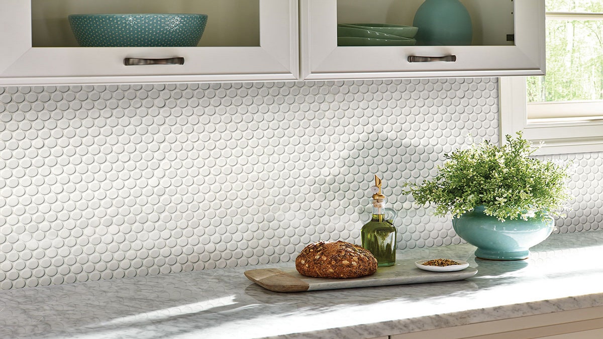 Penny Round Tile Design Ideas