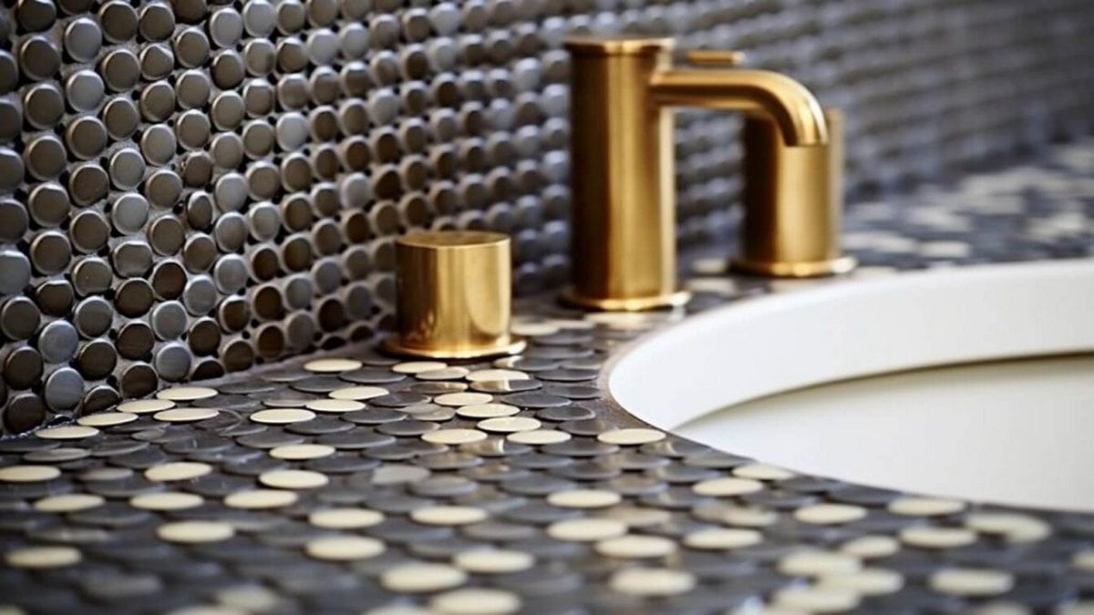 Penny Round Tile Design Ideas