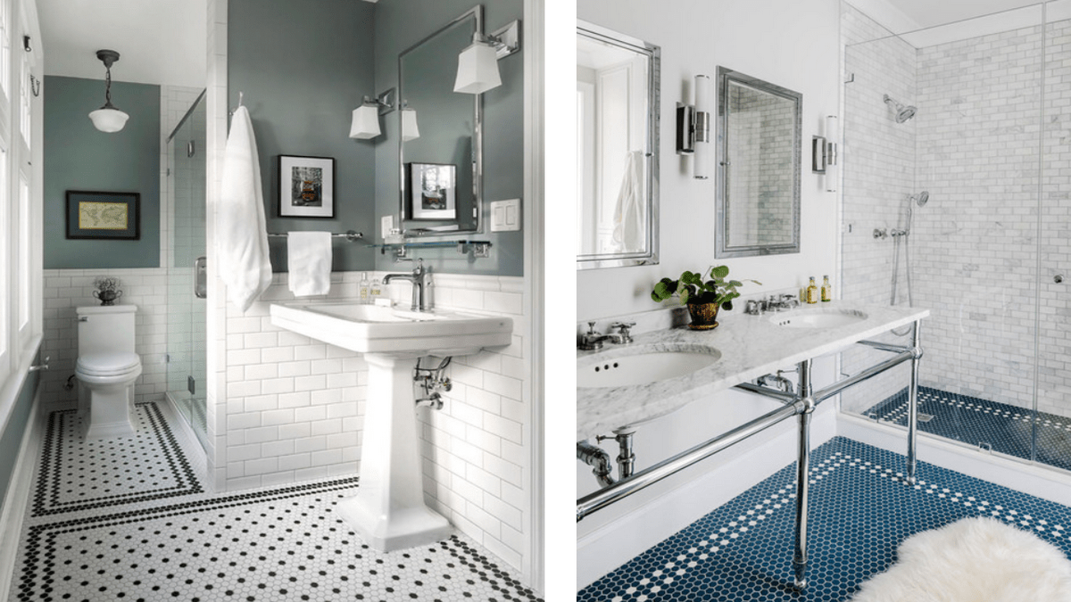 Penny Round Tile Design Ideas