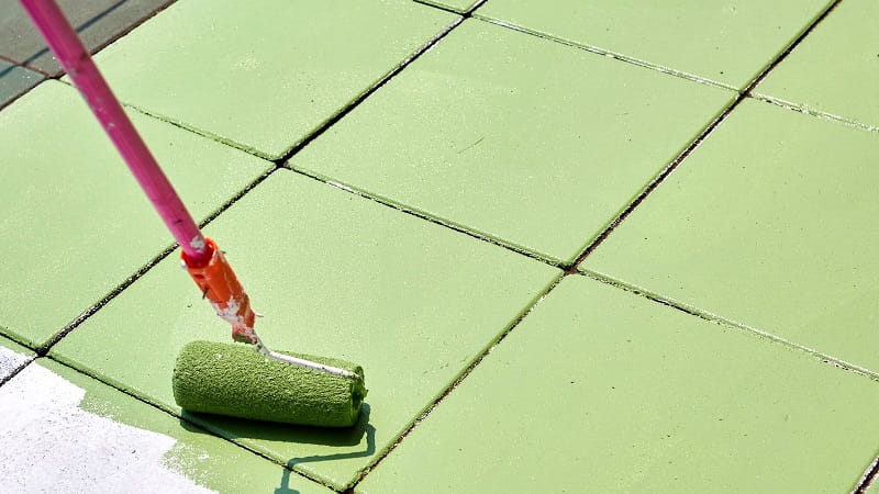 Can You Paint Patio Slabs