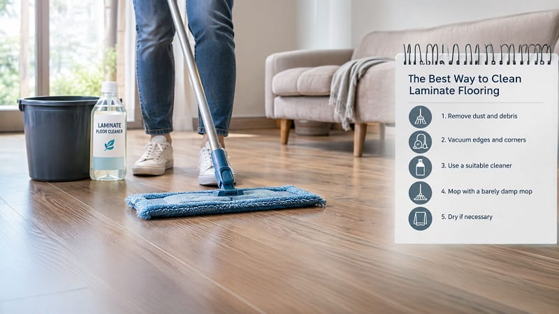 What Is the Best Way to Clean Laminate Flooring